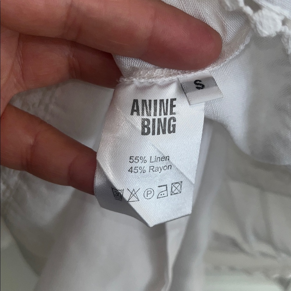 Annie Bing embroidered dress -excellent preowned condition- size Small - Picture 12 of 15